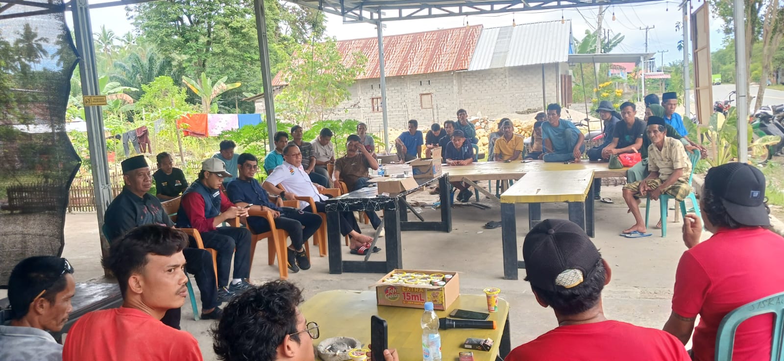 Agus Ambo Djiwa Gelar Reses di Kasano, Warga Keluhkan Masalah Dampak Limbah Perusahaan