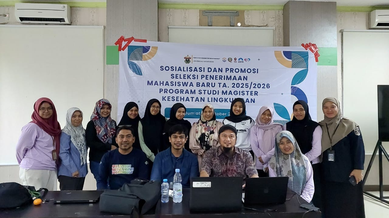 FKM Unhas Sosialisasikan Program Magister Kesehatan Lingkungan di Dinkes Sulbar