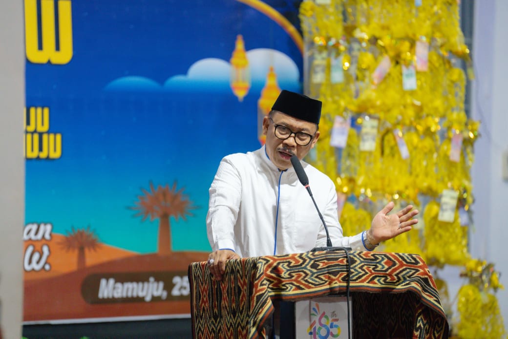 Maulid Nabi di Sapota, Suhardi Duka Ingatkan Guru Wujudkan Pendidikan Tanpa Kekerasan