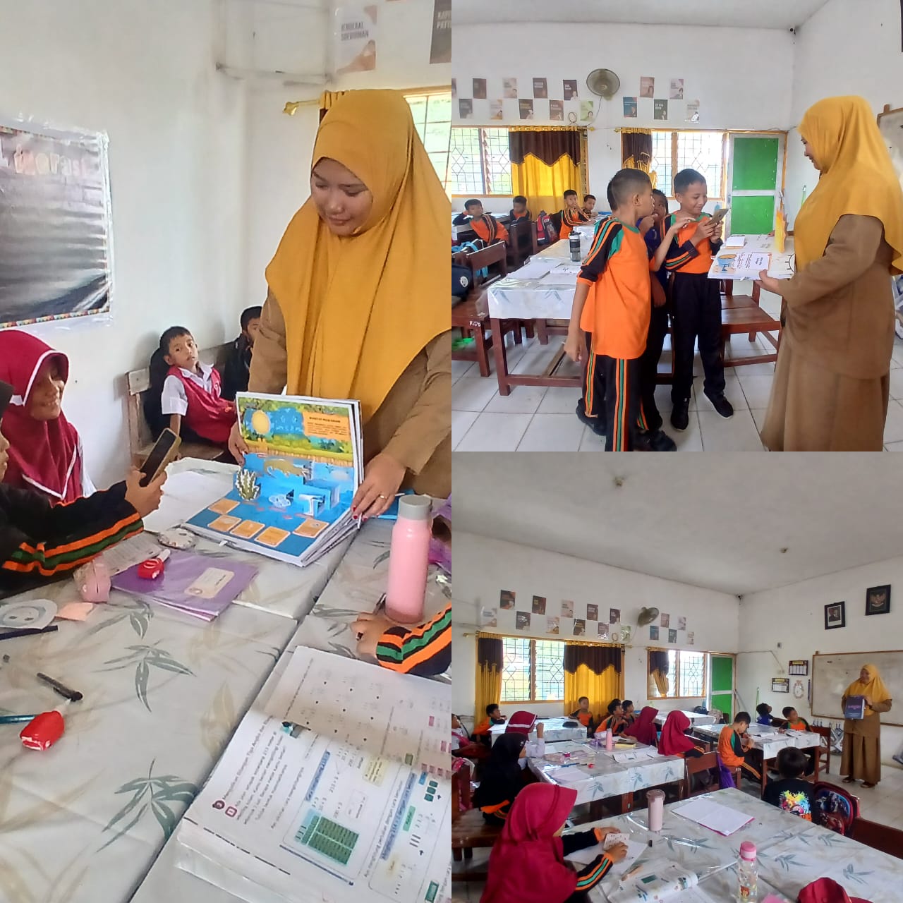 Guru SDN 75 Parepare Ciptakan Inovasi Armazing Book Jadikan Kegiatan Belajar Lebih Menarik dan Interaktif