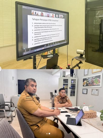 Dispar Makassar Ikuti Rakor Pembahasan Skema Awal Pembangunan Smart Street Lighting