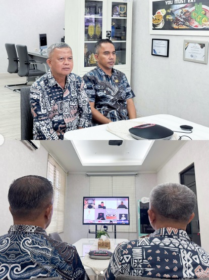 Dispar Makassar Ikuti Rapat Paripurna DPRD secara Virtual, Pembahasan Tiga Ranperda  