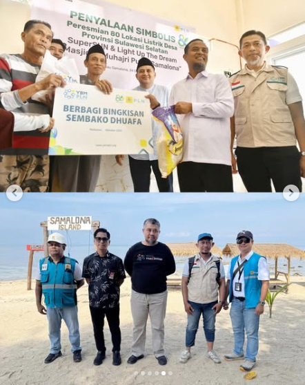 Dispar Makassar hadiri Peresmian Listrik Desa Sulsel SuperSUN di Pulau Samalona