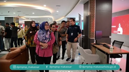 DPMPTSP Makassar Terima Kunjungan Studi Lapangan Transformasi Kapasitas Lurah