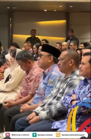 Kepala DPMPTSP Mario Said Hadiri Pelantikan Pengurus KONI Kota Makassar