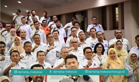 Kepala DPMPTSP Makassar Hadiri Rakor Pencegahan Korupsi Bersama Wakil Ketua KPK