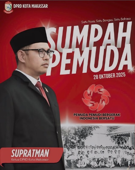 DPRD Makassar Ucapkan Selamat Memperingati Hari Sumpah Pemuda Tahun 2025