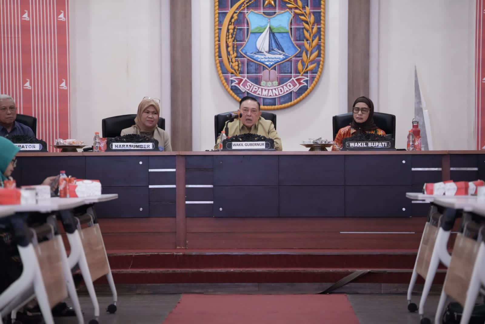 Diskusi Bisnis Libatkan Perbankan, Wagub Sulbar Targetkan 1.000 UMKM