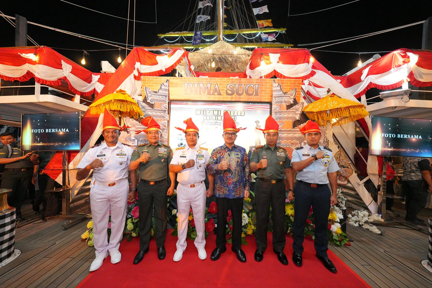 Sekda Sulsel Sambut Taruna AAL yang Lakukan Pelayaran Muhibah Diplomasi Duta Bangsa