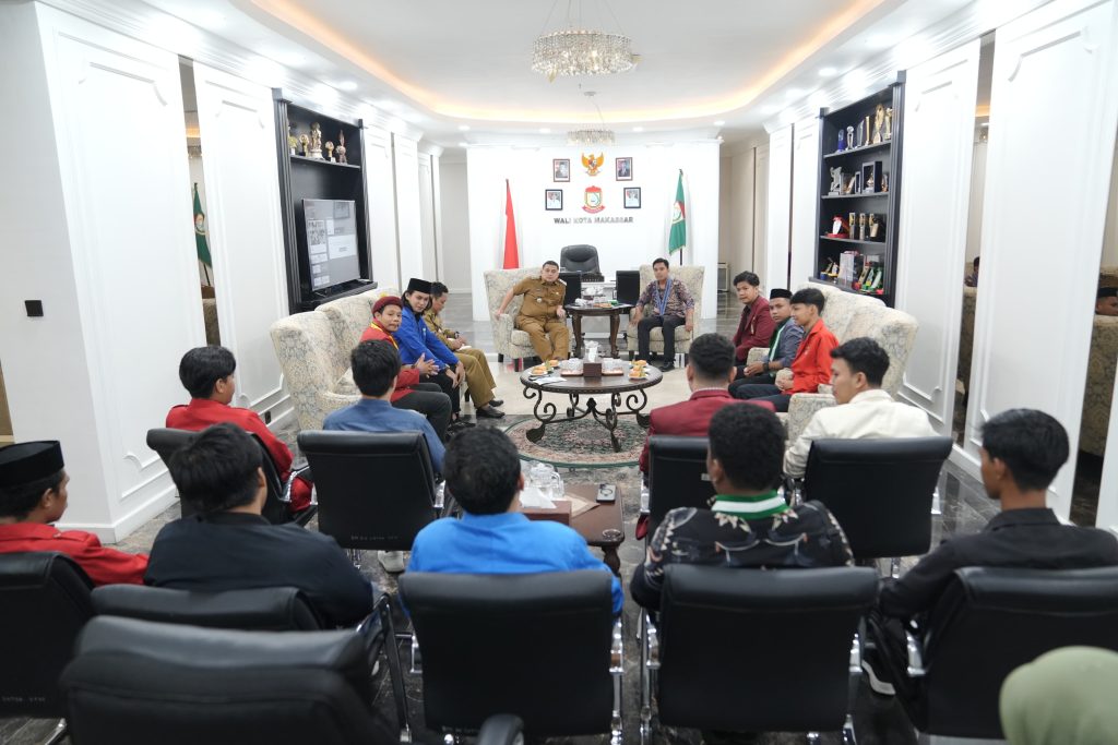 Silaturahmi Bersama Wali Kota Munafri, Cipayung Plus Siap Berkolaborasi
