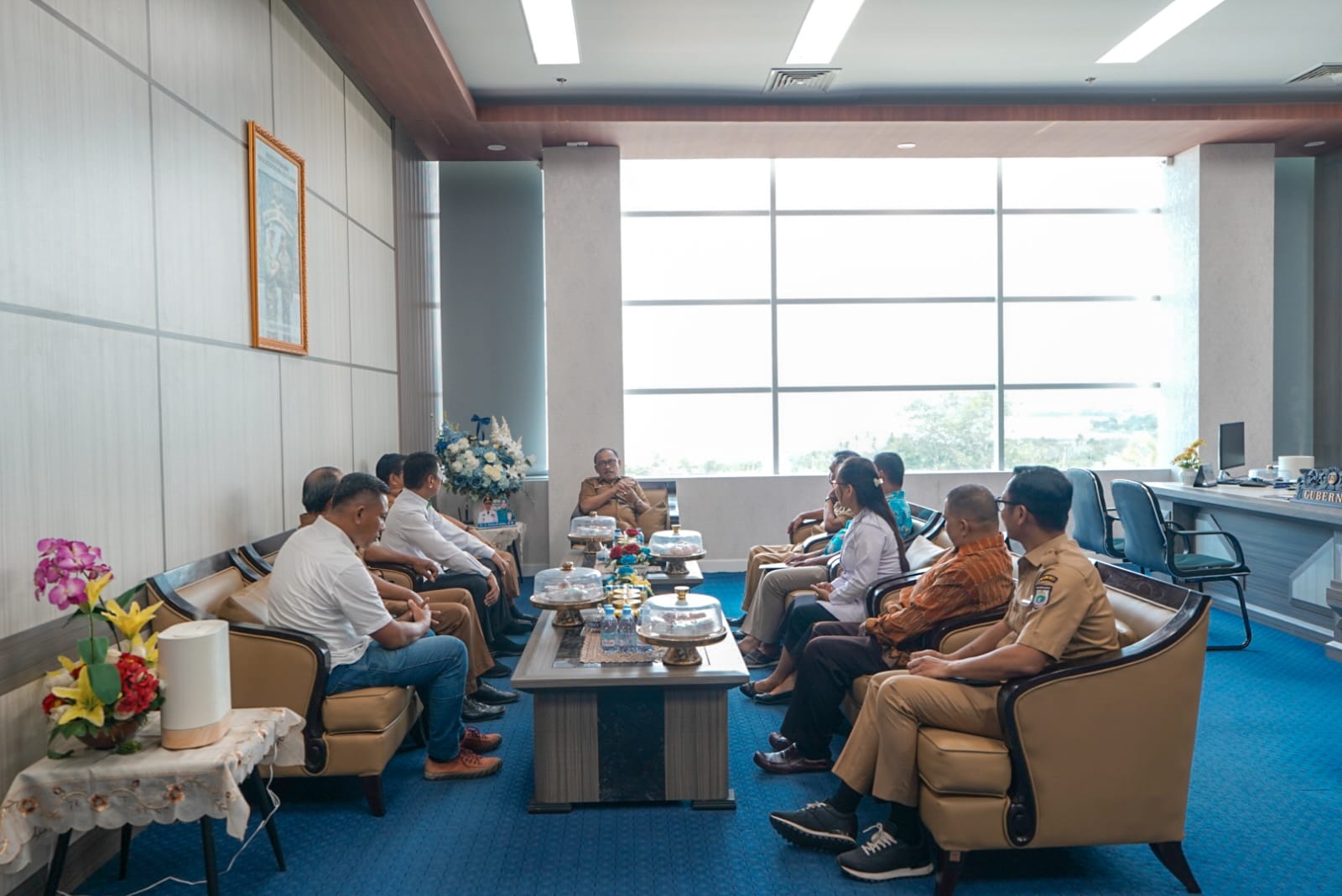 LPPD Sulbar Audiensi dengan Gubernur Suhardi Duka, Siap Hadapi Pesparawi di Papua