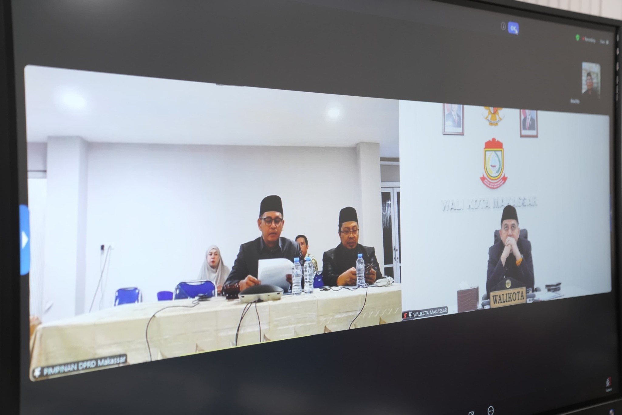Rapat Paripurna DPRD Makassar secara Virtual, Wali Kota Sampaikan Jawaban atas Pandangan Umum Fraksi-fraksi