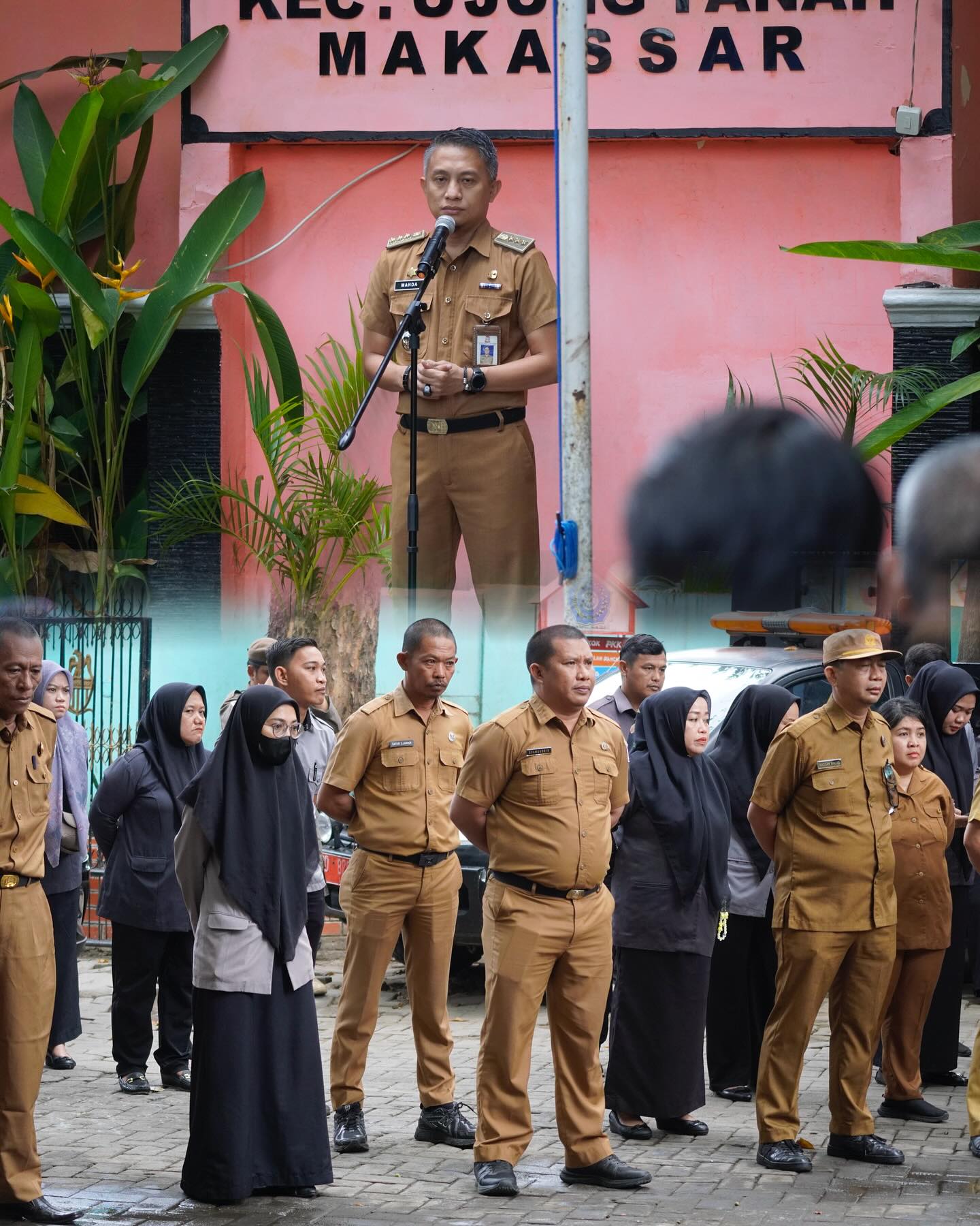 Camat Ujung Tanah Pimpin Doa Bersama Mengenang Almarhum Saiful Akbar