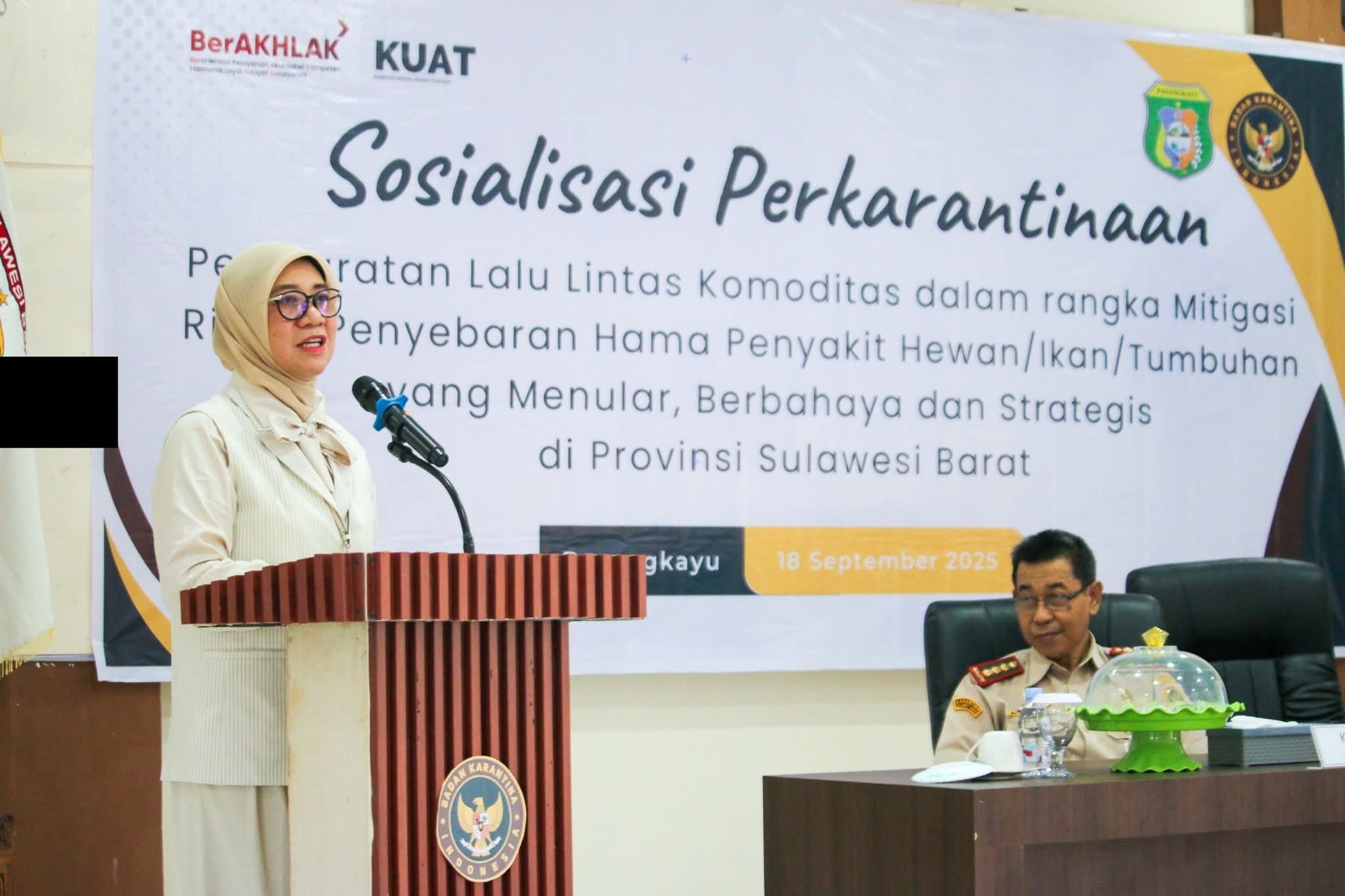 Sosialisasi Perkarantinaan, Wabup Herny Agus Tekankan Peran Penting dalam Menjaga Potensi Besar di Pasangkayu