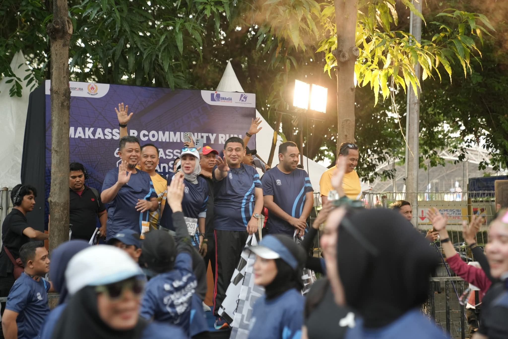 Munafri Apresiasi IKA Smansa Makassar Konsisten Gelar Event Lari hingga Enam Tahun