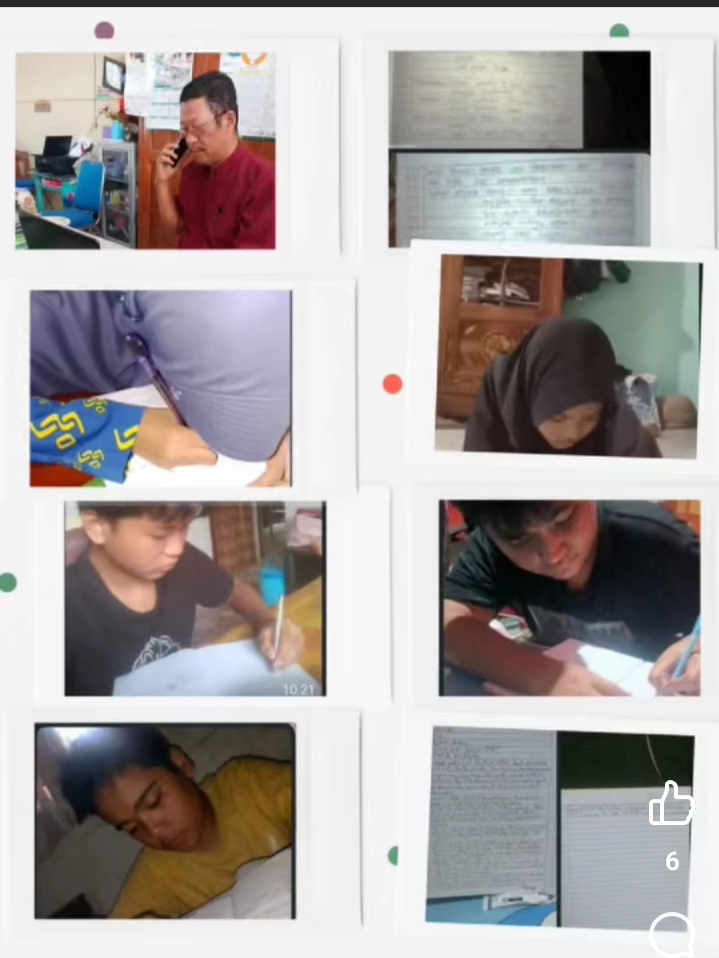 Pembelajaran Daring Siswa SMPN 10 Parepare Berjalan Efektif, Kepsek dan Guru Aktif Monitoring