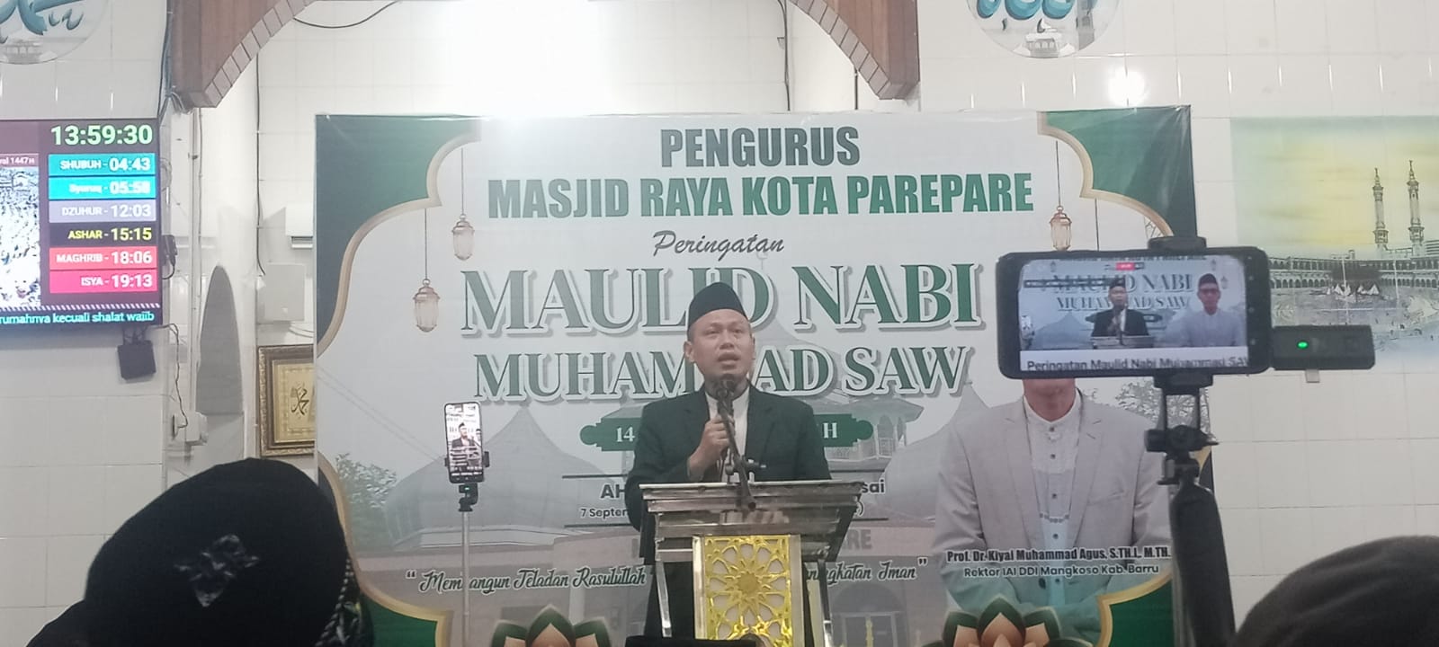 Khidmat, Masjid Raya Peringati Maulid Nabi Muhammad SAW, Bangun Keteladanan Rasulullah dan Tingkatkan Iman