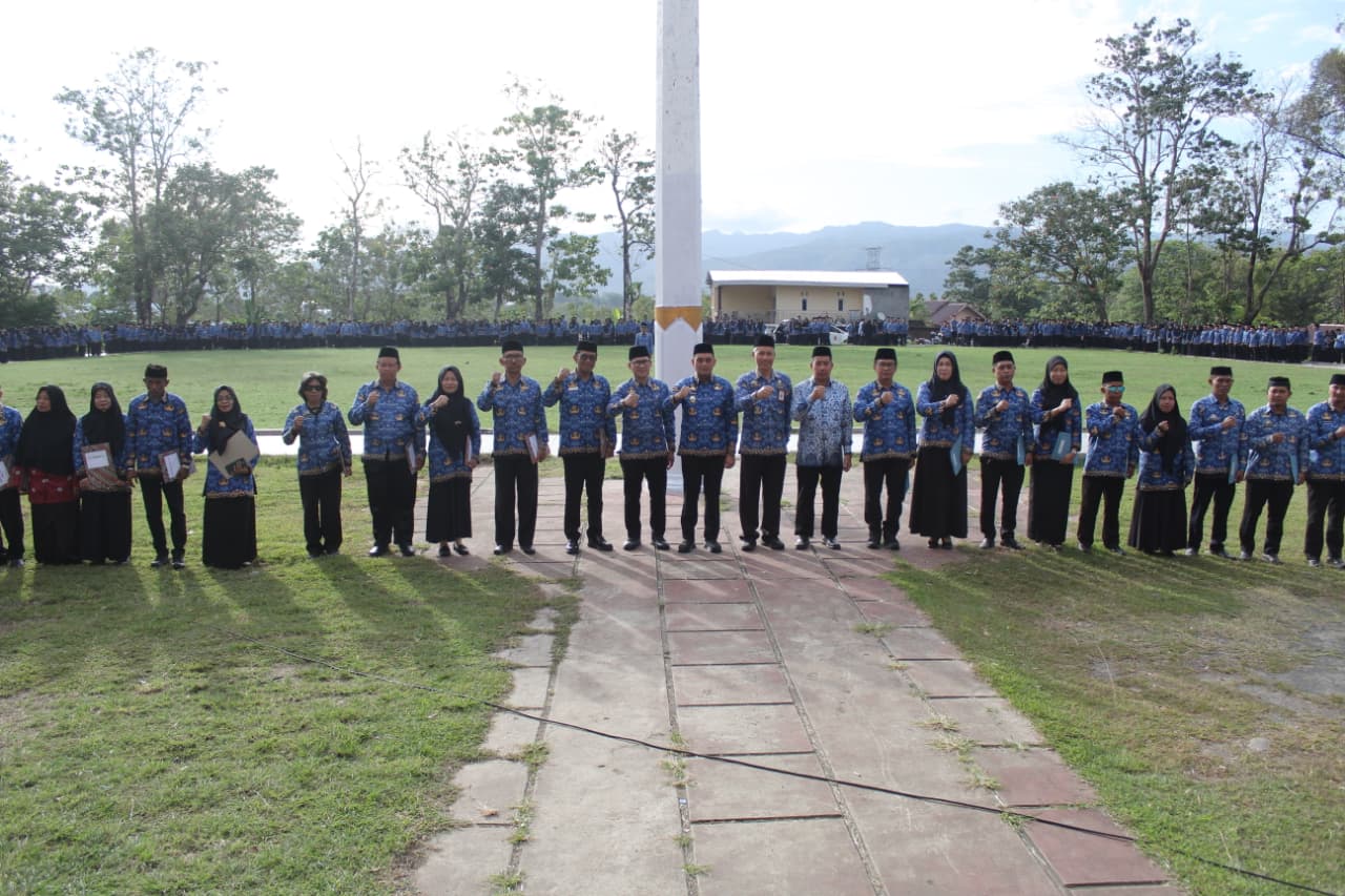Wawali Hermanto Inspektur Upacara HKN Pesankan ASN Jaga Integritas, Fokus Bekerja dan Berikan Pelayanan Terbaik