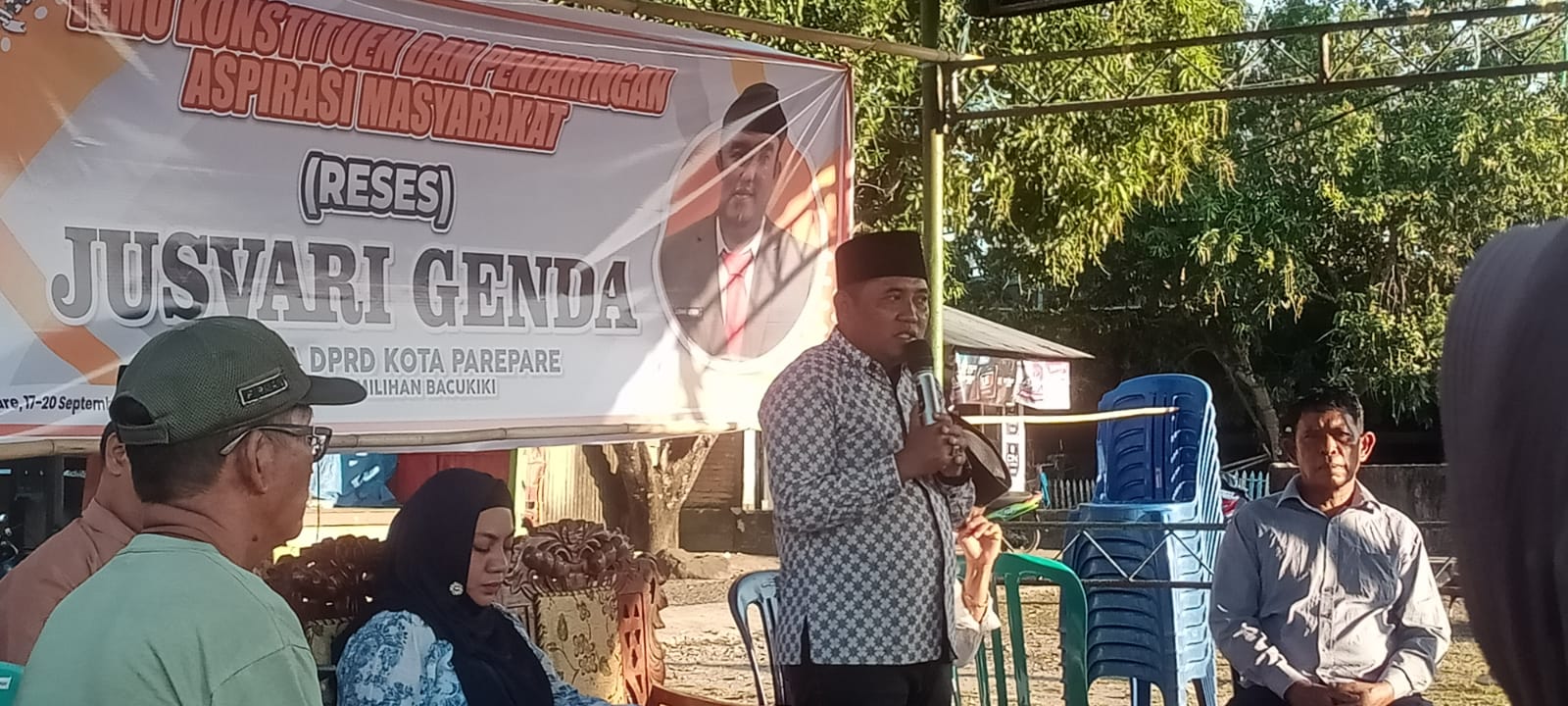 Anggota DPRD Jusvari Genda Jemput Aspirasi Masyarakat Lemoe, Siap Perjuangkan Beragam Usulan 
