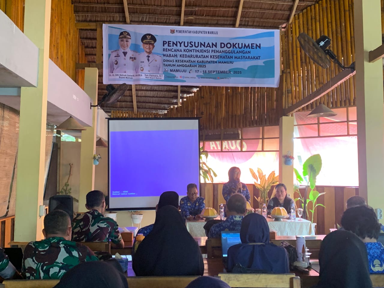 Pemprov Sulbar dan Pemkab Mamuju Susun Rencana Kontinjensi Hadapi Wabah Penyakit Emerging