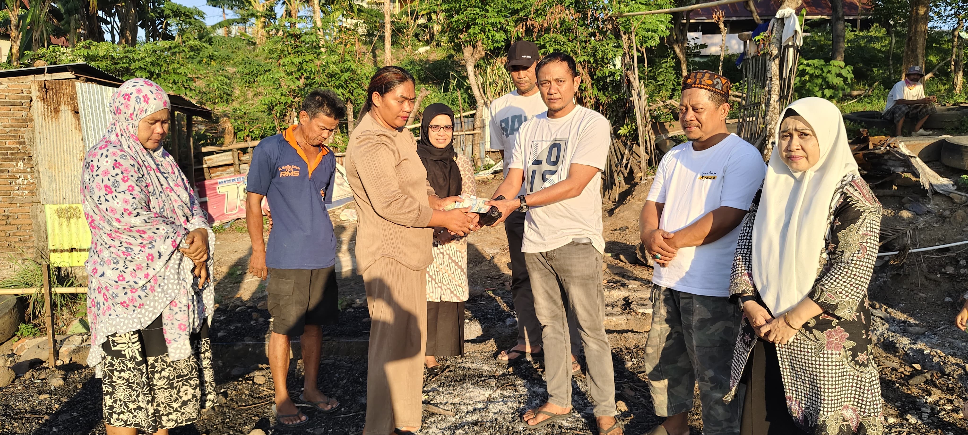 Camat, Kapolsek dan Danramil Soreang Fasilitasi Pembangunan Rumah Warga Korban Kebakaran