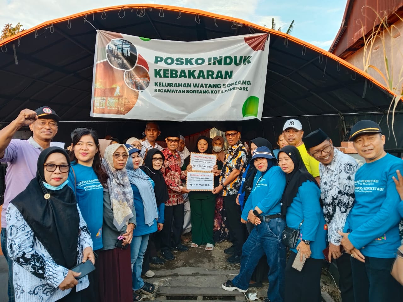 Gerakan Infak 2000 dari Siswa TK, SD dan SMP se-Parepare Tersalurkan Bagi Korban Kebakaran di Soreang