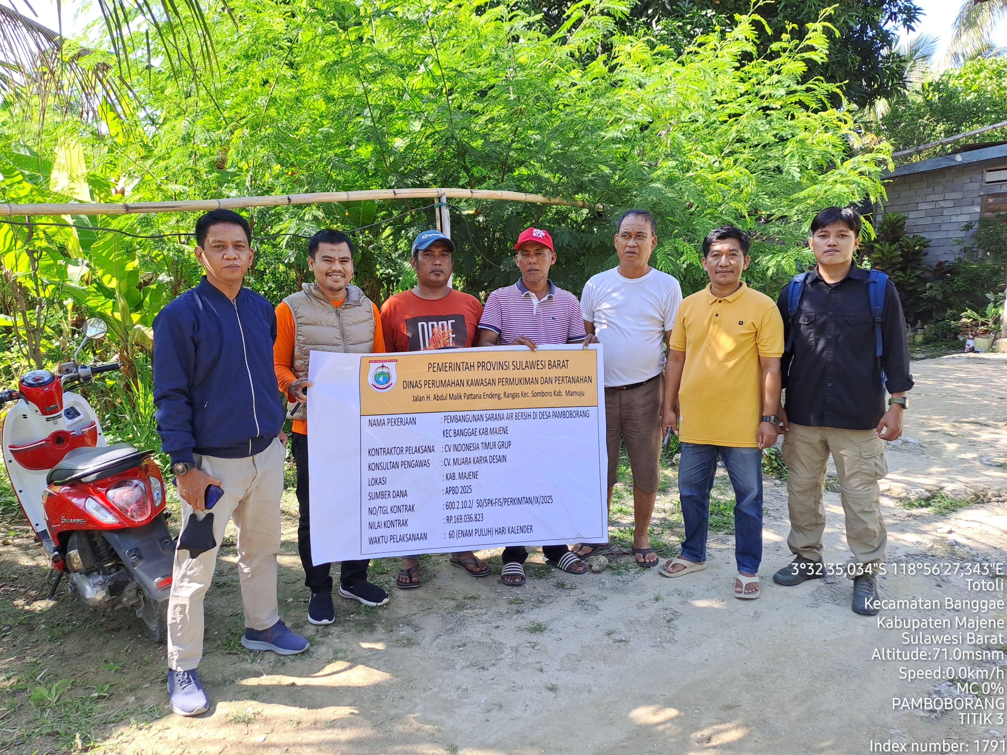 Dinas Perkimtan Sulbar Kembali Lakukan MC 0 Pembangunan PSU di Majene