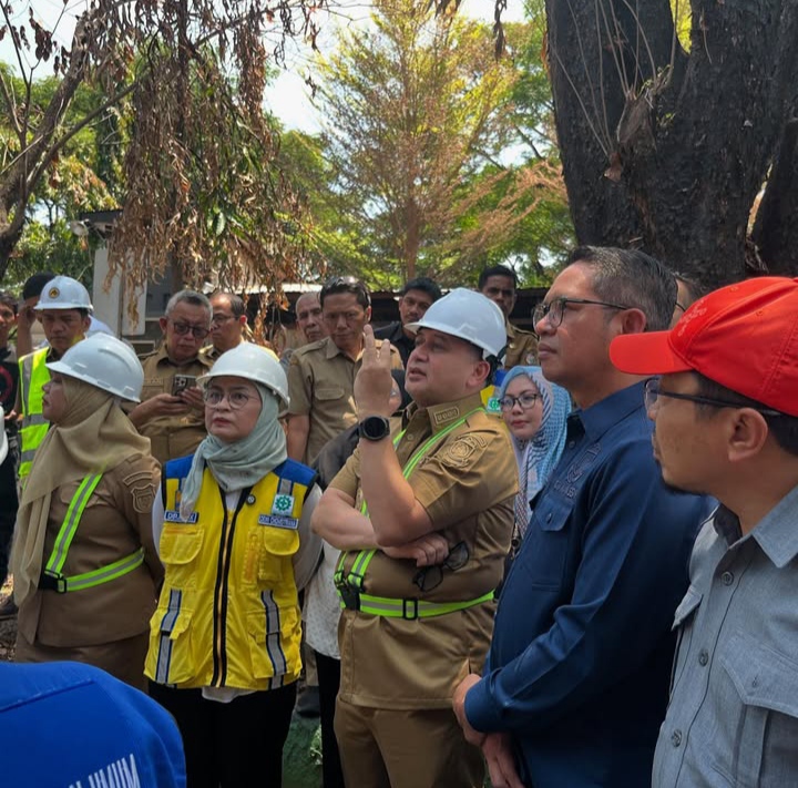 Dampingi Kementerian PU Tinjau Gedung DPRD Makassar, Pimpinan dan Sekretariat DPRD Siap Kawal Proses Pembangunan