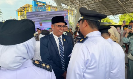 Ketua DPRD Makassar Hadiri Pelantikan 263 Pejabat Eselon IV di Karebosi