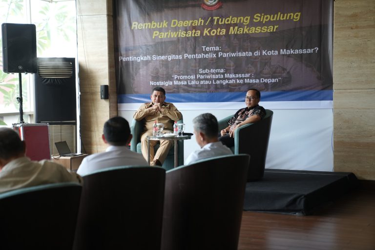 Rembuk Daerah Pentahelix Pariwisata Makassar, Munafri Minta Tonjolkan Kekhasan yang Tidak Dimiliki Daerah Lain