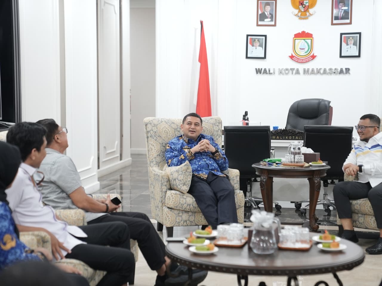 Pemkot Makassar Dorong KPID Sulsel Lebih Aktif Awasi Media Sosial