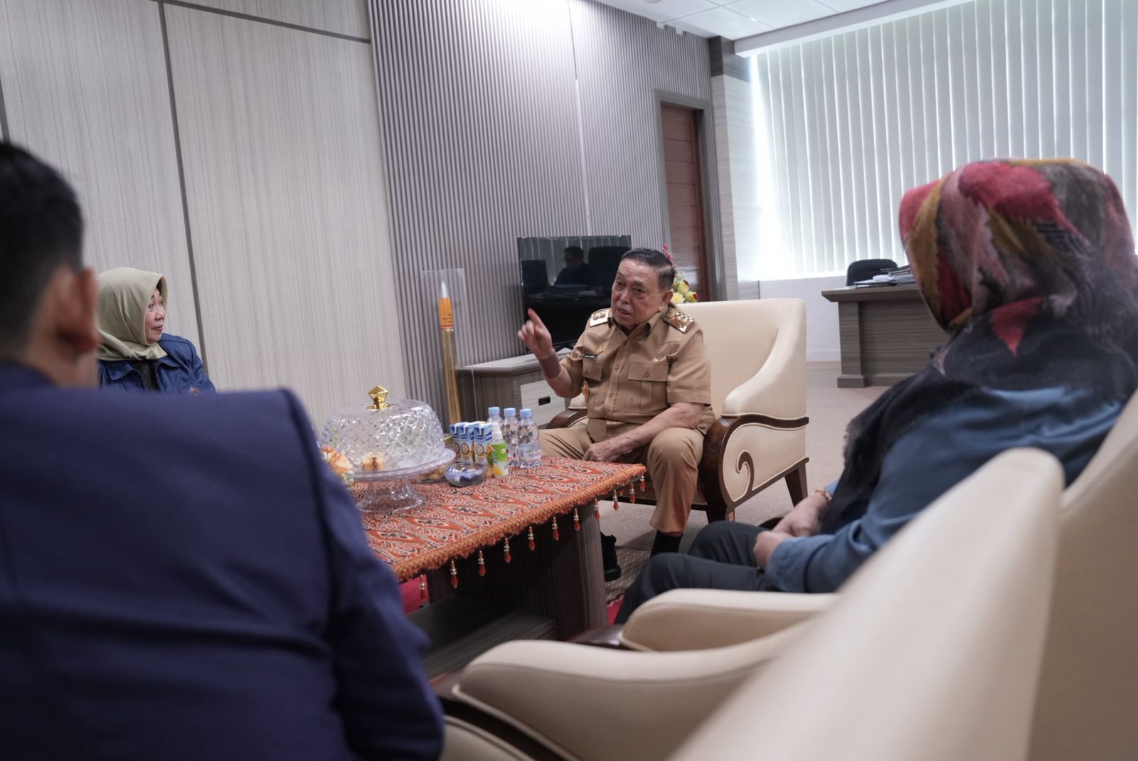 Terima Audiensi Rektor Unasman, Wagub Sulbar Bahas Sinergi Dunia Pendidikan untuk Kemajuan Daerah