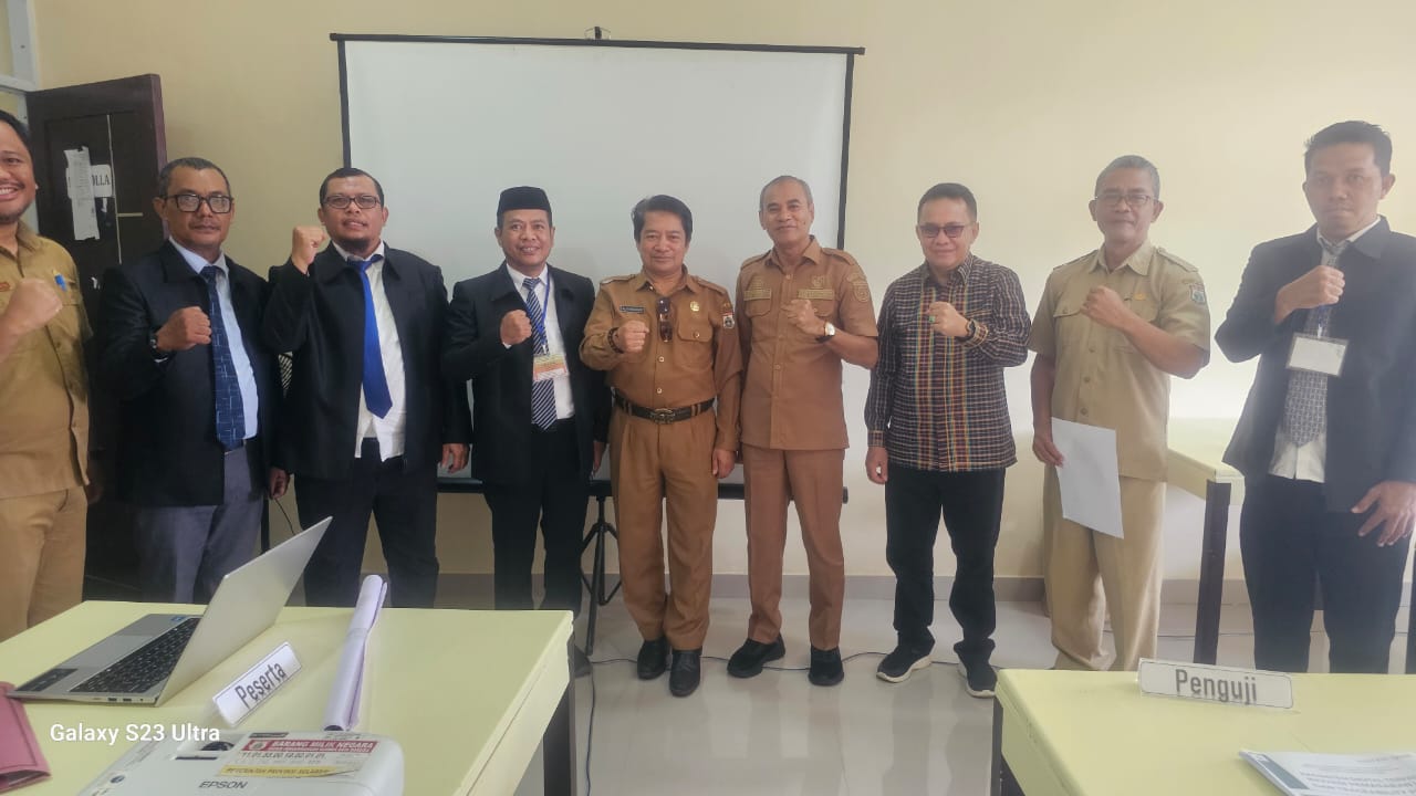 BPSDM Sulbar Gelar Ujian Diklat PKP Bagi Jabatan Pengawas ASN