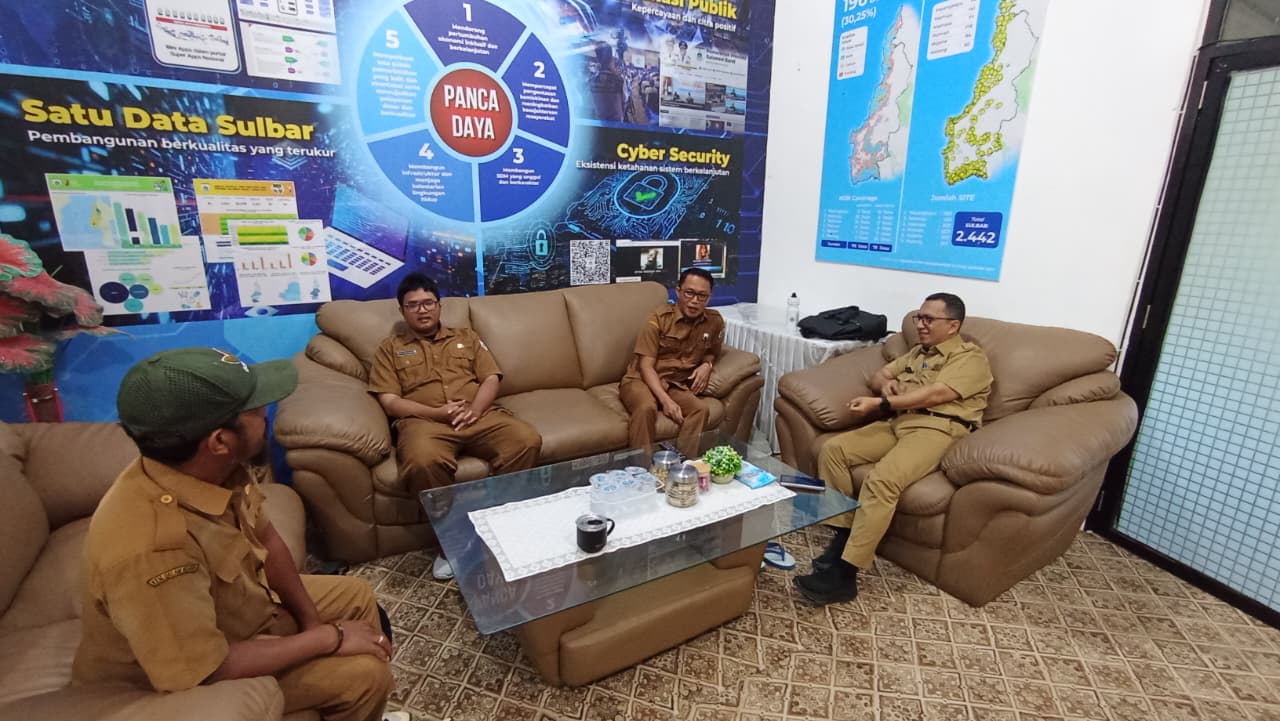 Transformasi Digital Kepegawaian, BKD Sulbar Jalin Koordinasi dengan Dinas Kominfo