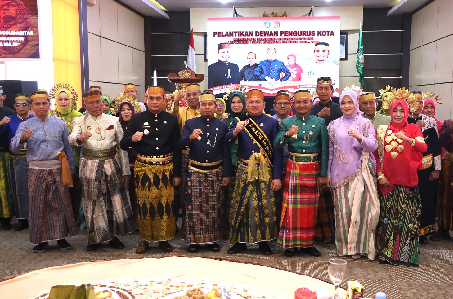 Wali Kota Tasming Hamid dan Bupati Andi Asman Hadiri Pelantikan KKMB Parepare, Rumah Persaudaraan Masyarakat Bone