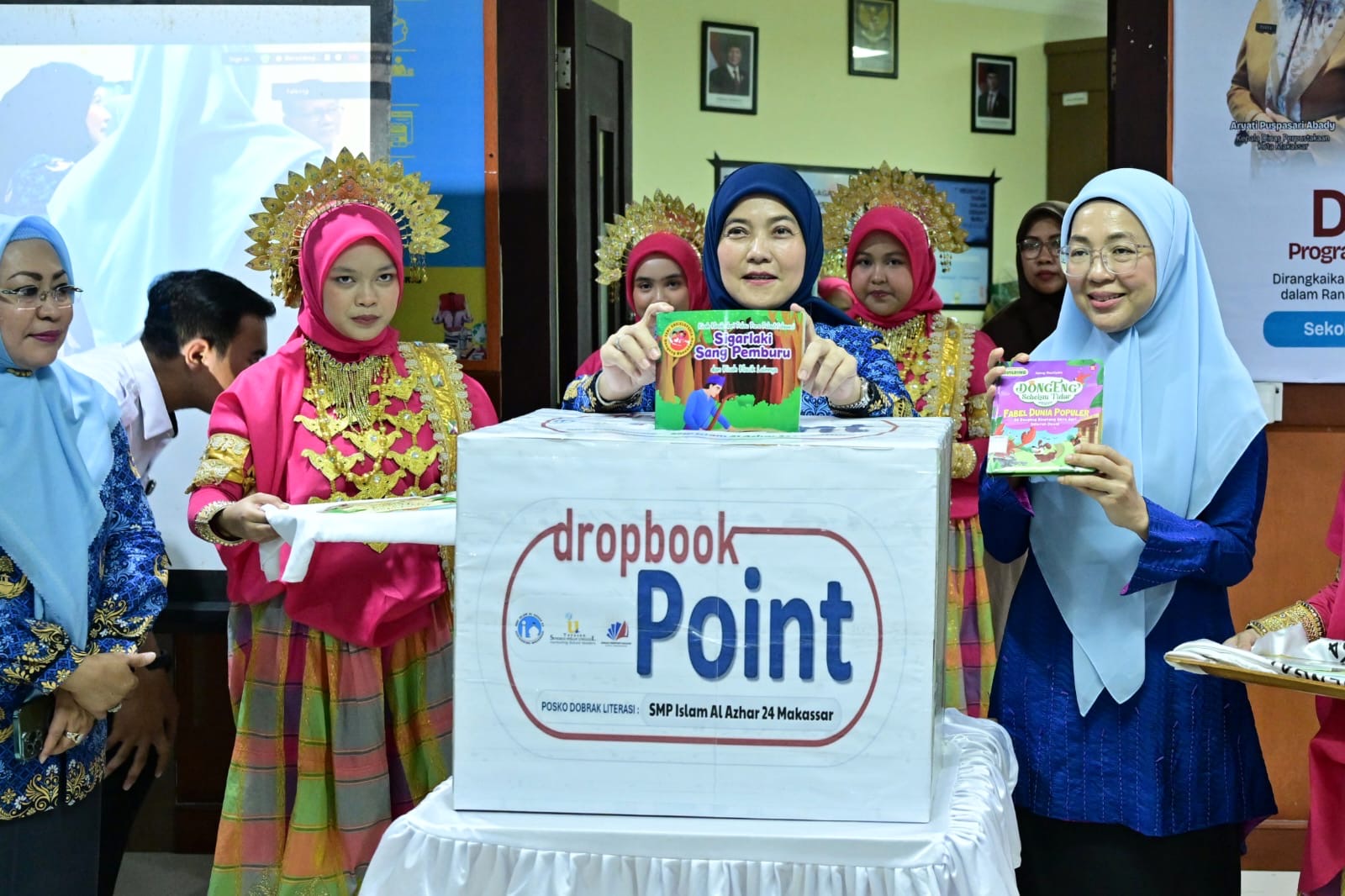 Gerakan Baru Dorong Budaya Membaca Hadir di Makassar, Wawali Aliyah Resmikan Dobrak Literasi