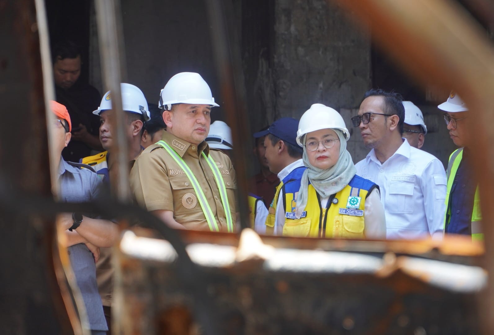 Dirjen Cipta Karya Kementerian PU Tinjau Kondisi DPRD Makassar, Gedung Utama akan Dilakukan Pembangunan Ulang