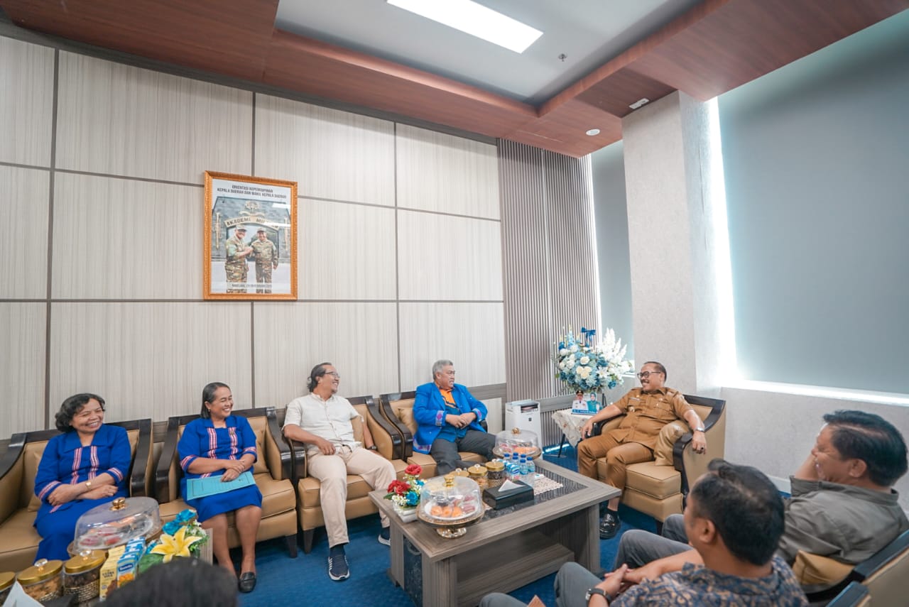 Gubernur Sulbar Perkuat Kebersamaan lewat Audiensi dengan Badan Pekerja Majelis Sinode GTM