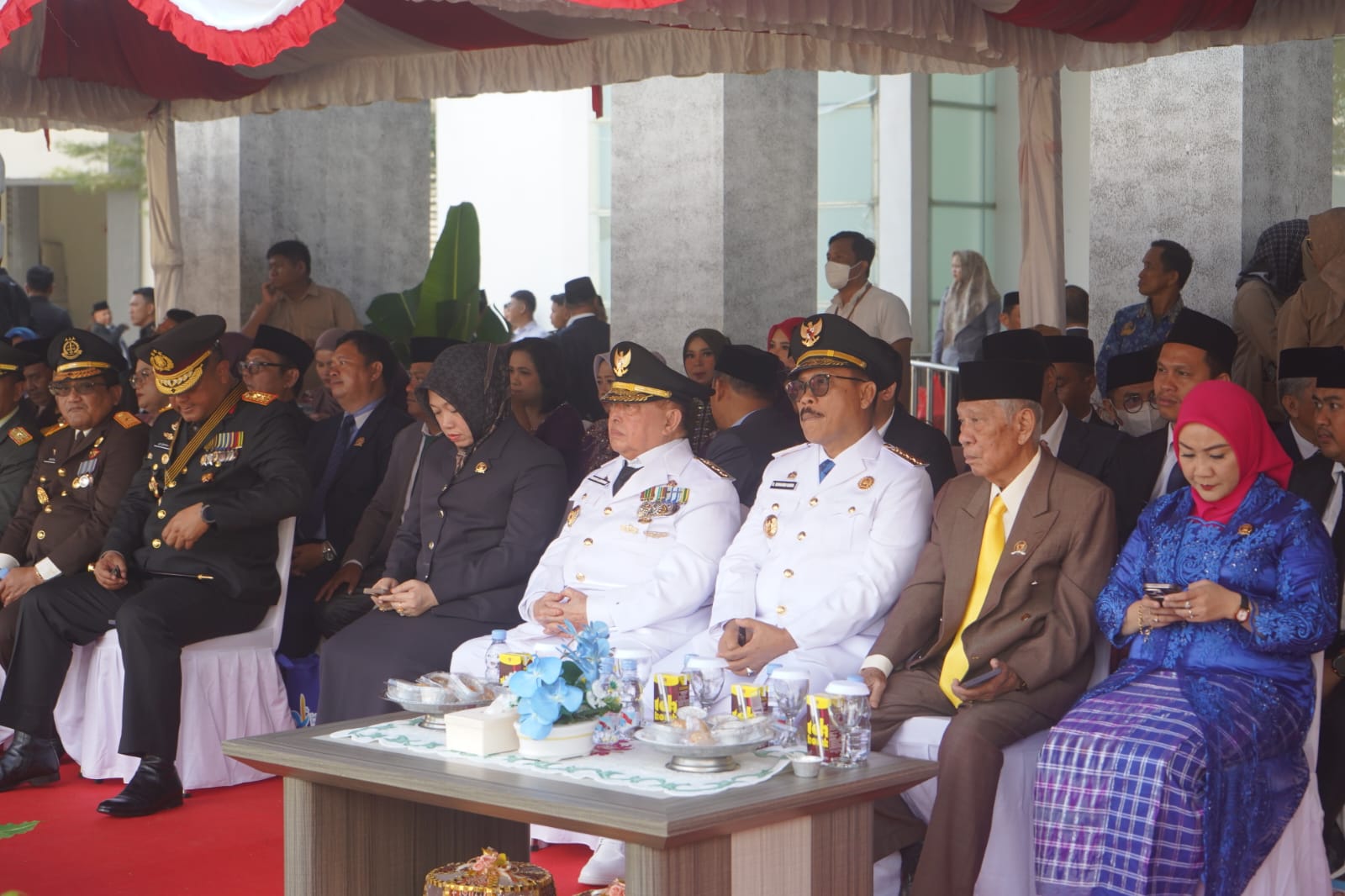 Pimpinan DPRD Sulbar Hadiri Upacara Puncak Peringatan HUT Sulbar ke-21, Sederhana Namun Sarat Makna