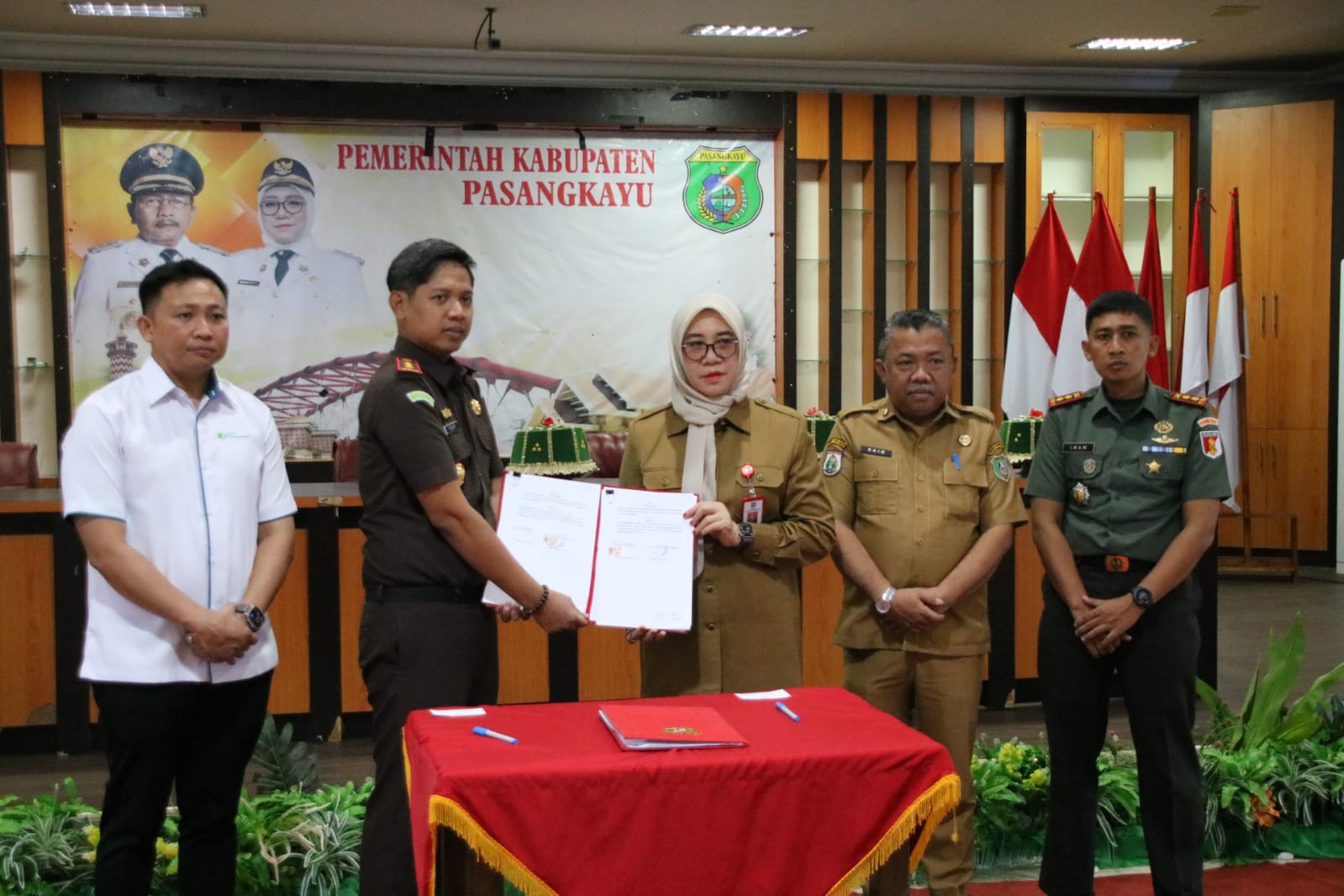 Pemkab Pasangkayu Teken MoU dengan Kejari Terkait Pengawasan Kopdes Merah Putih