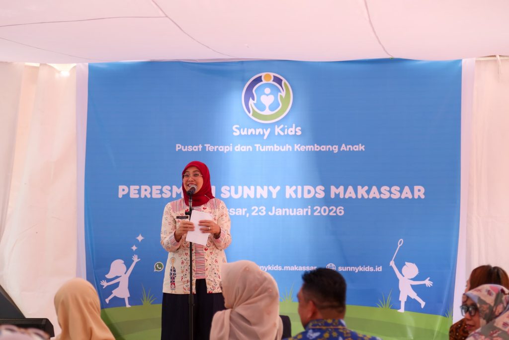 Peresmian Sunny Kids Makassar, Aliyah Mustika Ilham Dorong Layanan Inklusif Anak Berkebutuhan Khusus