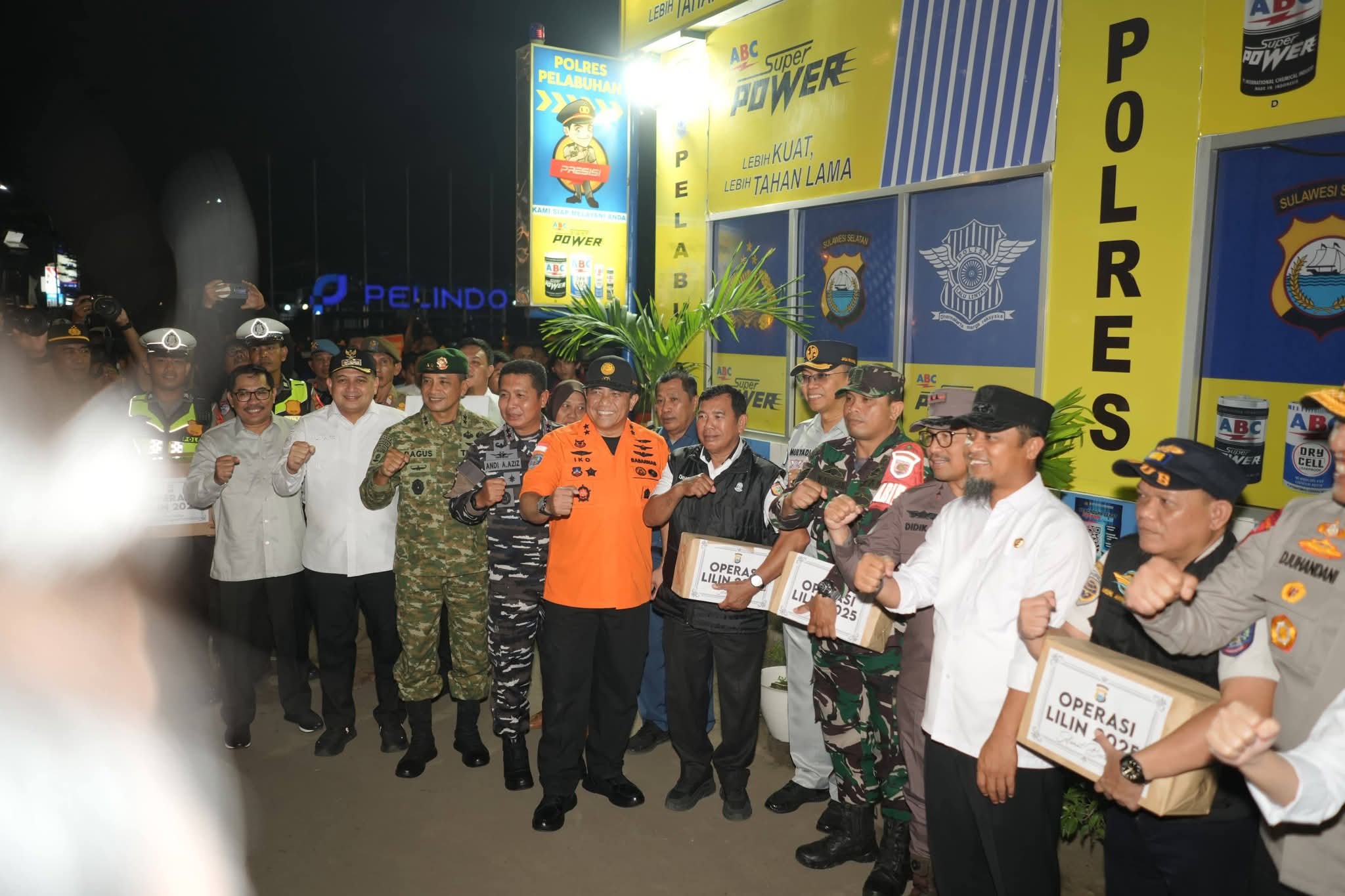 Gubernur, Kapolda dan Wali Kota Makassar Pantau Kesiapan Pengamanan di Malam Pergantian Tahun