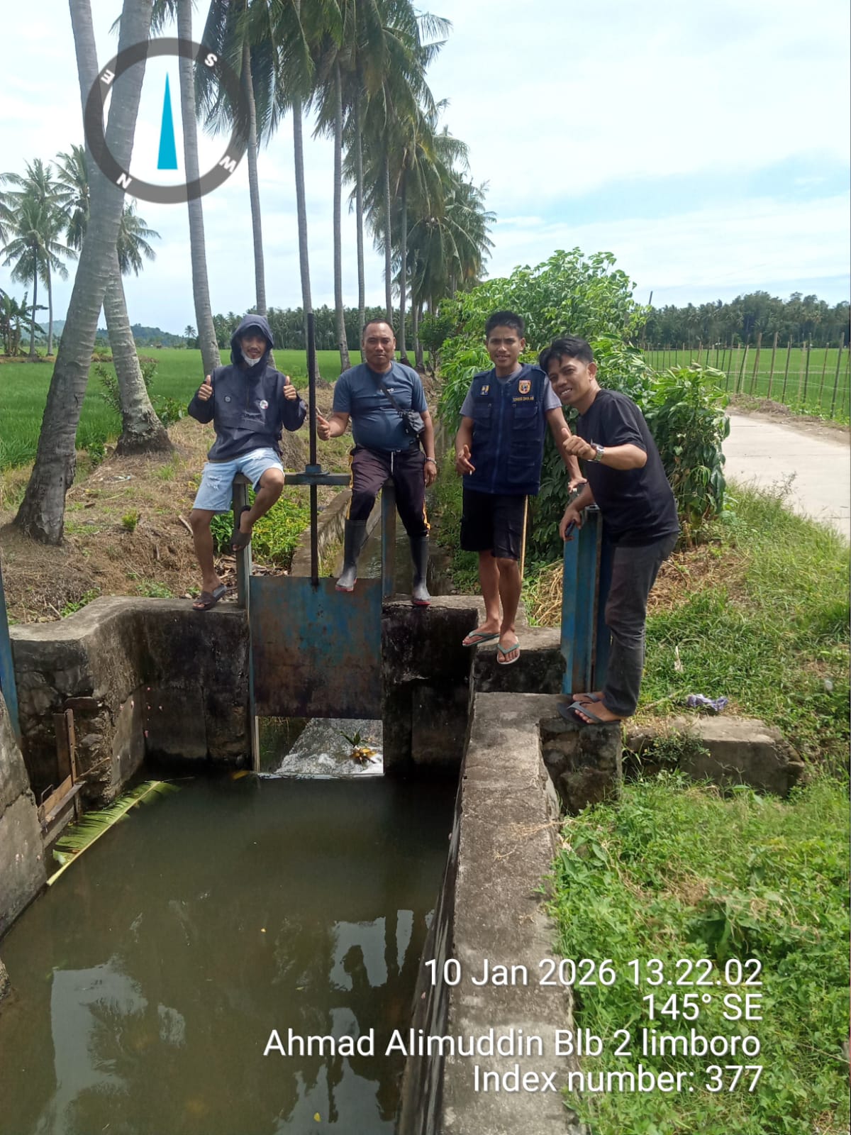 Optimalisasi Pintu Air Lakejo, Petugas Perkuat Pengelolaan Sumber Daya Air
