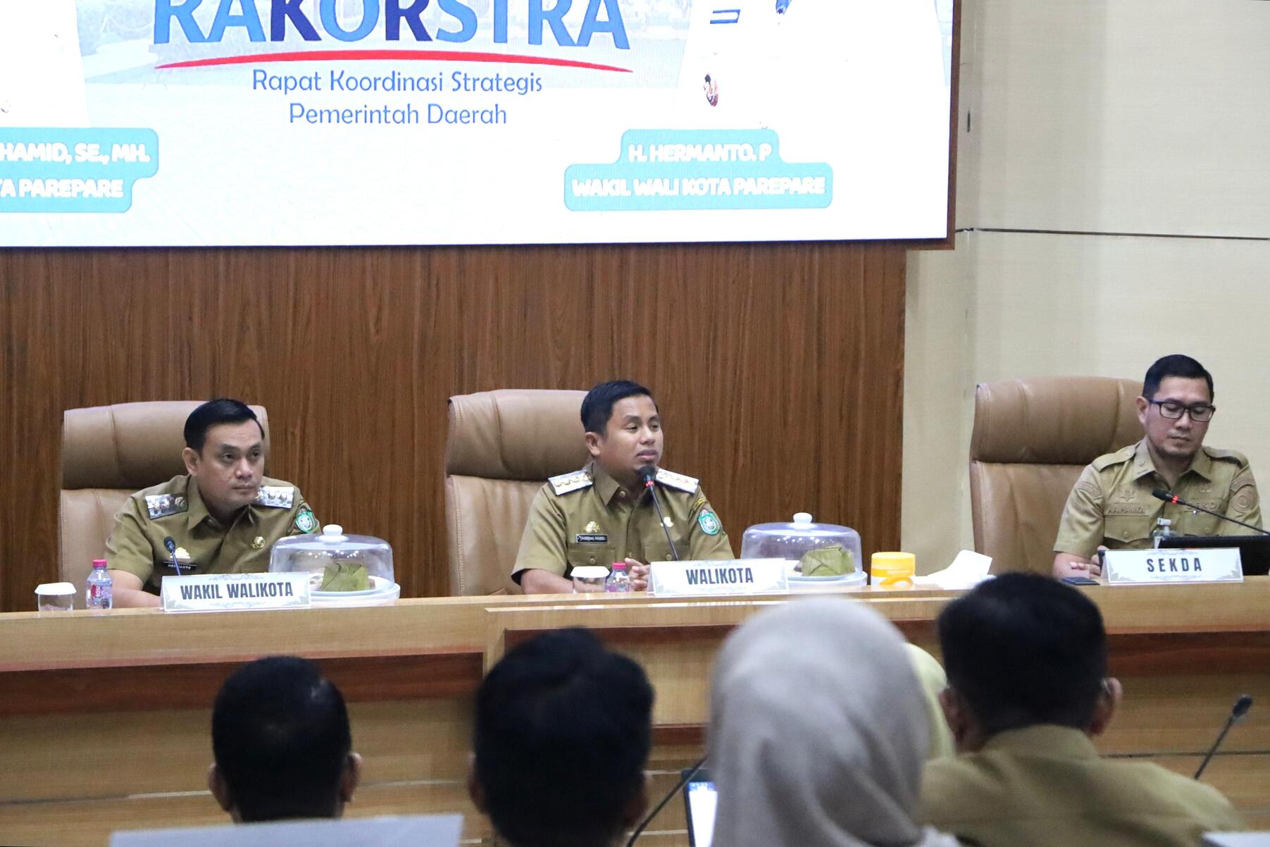 Wali Kota Tasming Hamid Pimpin Rakorstra Awal Tahun, Evaluasi Kinerja 2025 dan Matangkan Program 2026