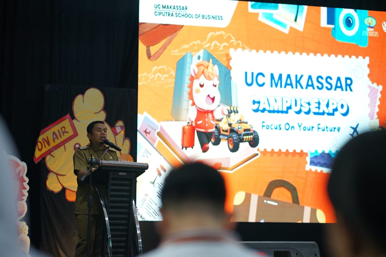 Wali Kota Parepare Dukung UC Makassar Campus Expo Cetak Mahasiswa Jadi Entrepreneur Muda