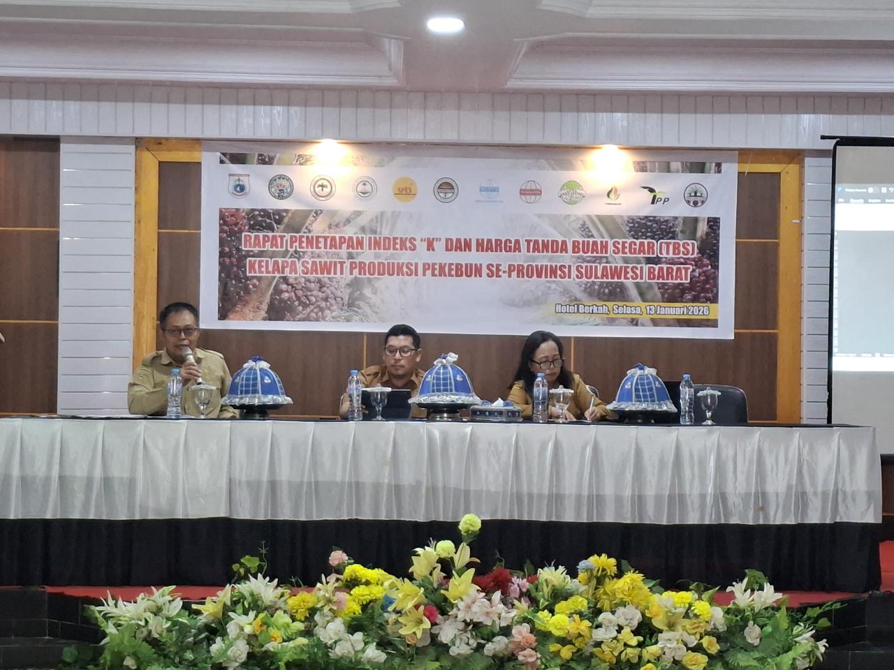 Harga TBS Kelapa Sawit Sulbar Periode Januari 2026 Rp3.092,15 Per Kilogram