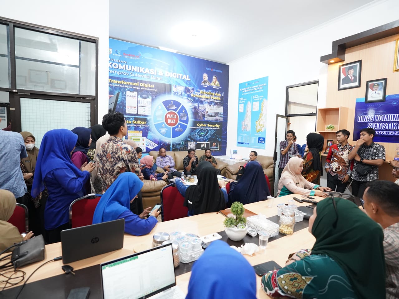 Diskominfo Sulbar Sambut Sidak Pakaian Dinas ASN, Tegaskan Kepatuhan Pergub