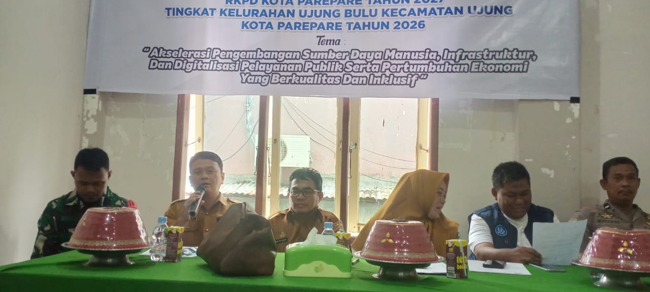 Musrenbang Kelurahan Parepare Aktif, Usulan Prioritas 18 Program Unggulan dan Sentuh Langsung Masyarakat 