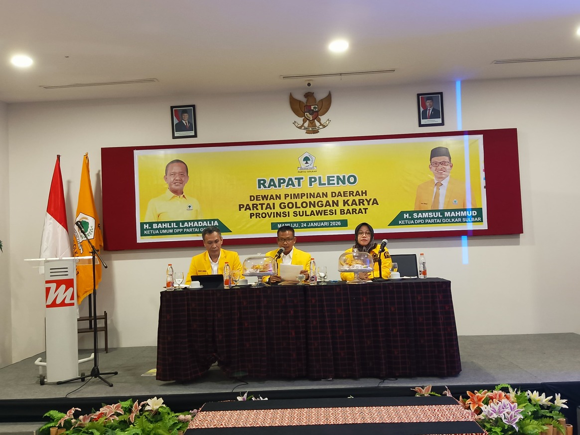Rapat Perdana, Golkar Sulbar Konsolidasi Internal hingga Target Menangkan Pemilu di Semua Tingkatan