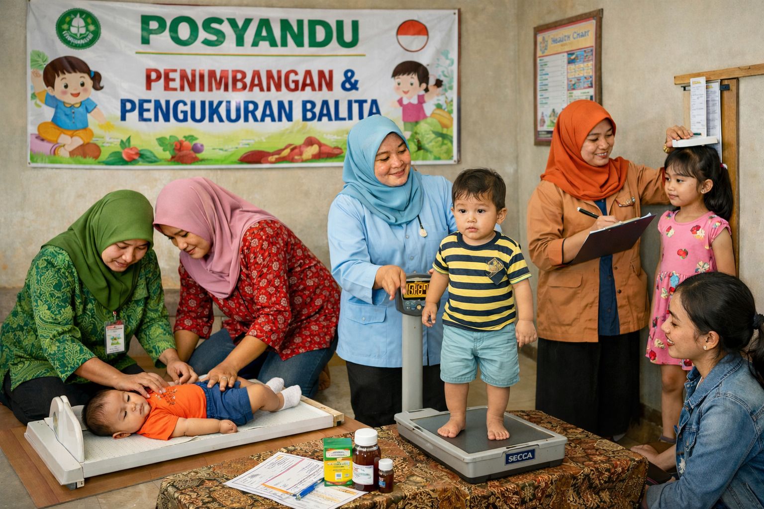 Capaian Penimbangan Balita 67,78 Persen Jadi Indikator Awal Pencegahan Stunting di Sulbar